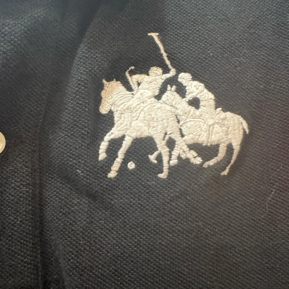Polo Ralph Lauren big pony‎ polo shirt rugby Boys 4T team 3 blue red preppy